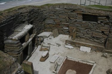 Rundhaus von Skara Brae, ca. 3000 v.Chr.