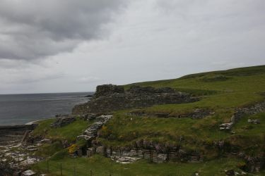 Broch of Midhowe, außen