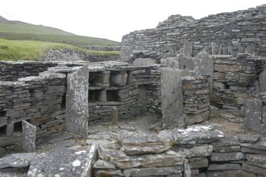 Broch of Midhowe, innen